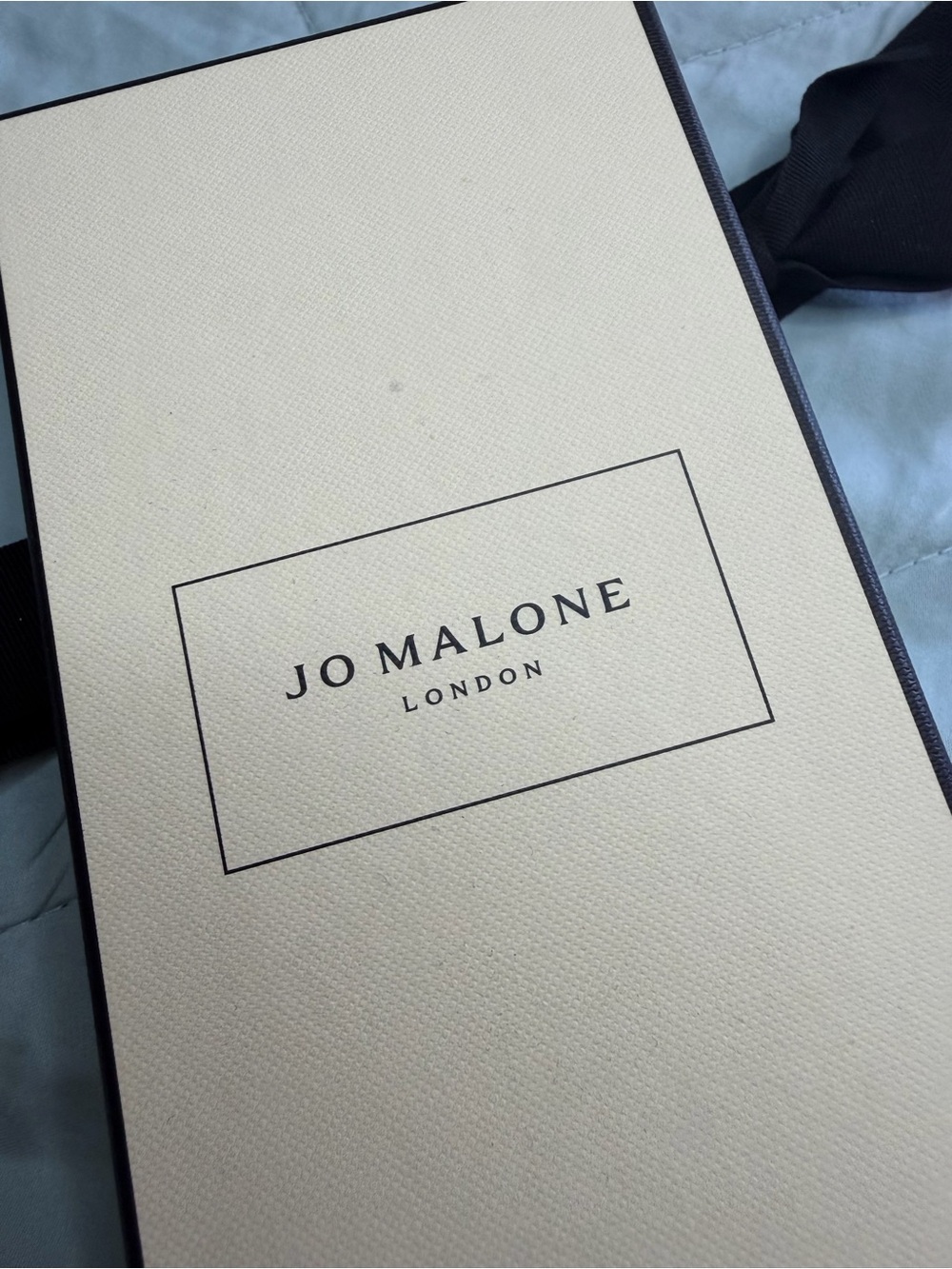 Jo Malone Black Ribbon and Cream Gift Box